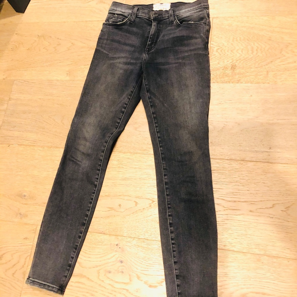 Current Elliot high waist stiletto-faded black 26